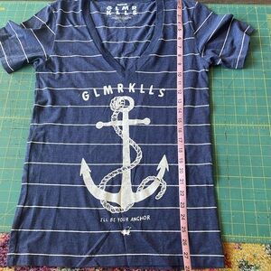 NWOT GLMKLLs Anchor tee